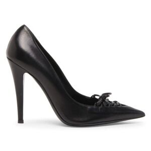 Tom Ford Corset Leather Stiletto Pumps Heels Black Women’s EU 39.5/US 9.5